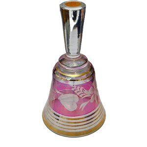 Vintage Srpska Fabrika Stakla Paracin Glass Bell